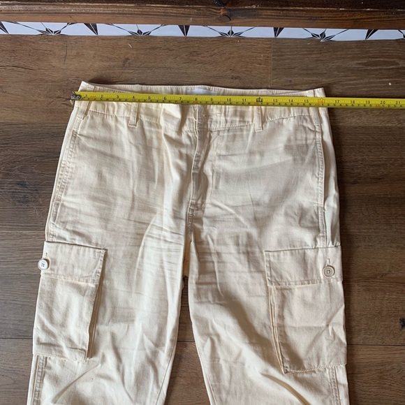 Frame Denim women Tan Cargo Pants 100% cotton. - Picture 2 of 9